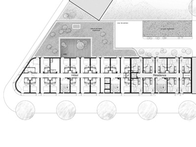 maison du conseil général de l'isère plan d'étage courant